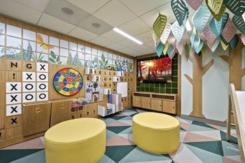 Indoor kids room